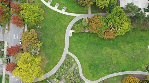 Drone shot