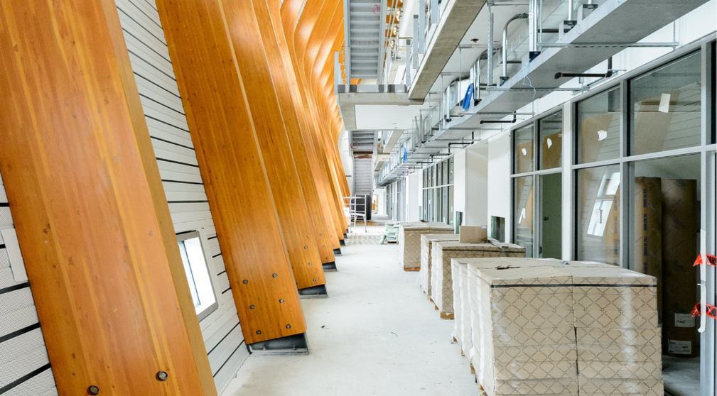 UBC The Nest under construction